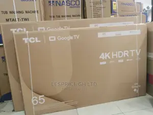 TCL 65” Android Smart HDR 10 Tv