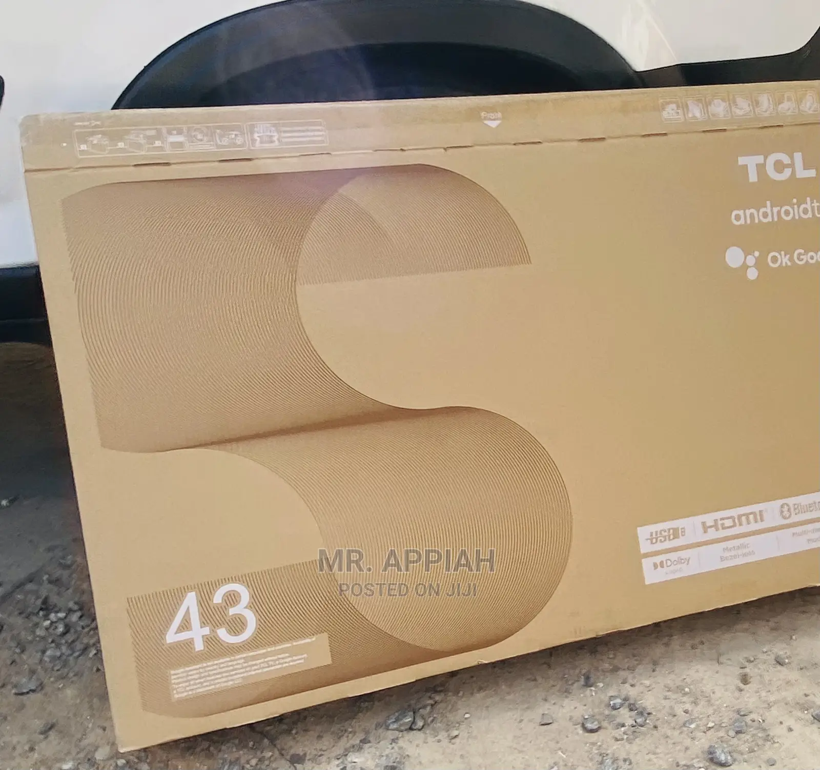 Latest TCL 43 Inch  HDR Google Smart Tv(43S5400A)