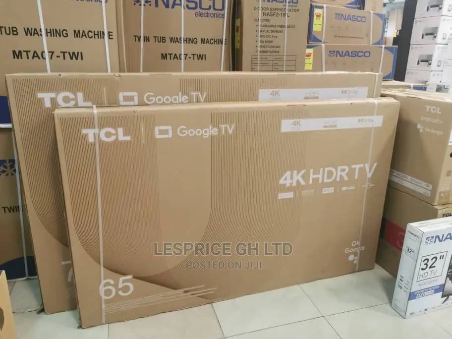 TCL 65” Bluetooth Android Smart TV