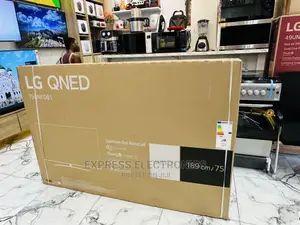 A New Sleek Slim 75QNED813 LG Tv  UHD Smart Tv