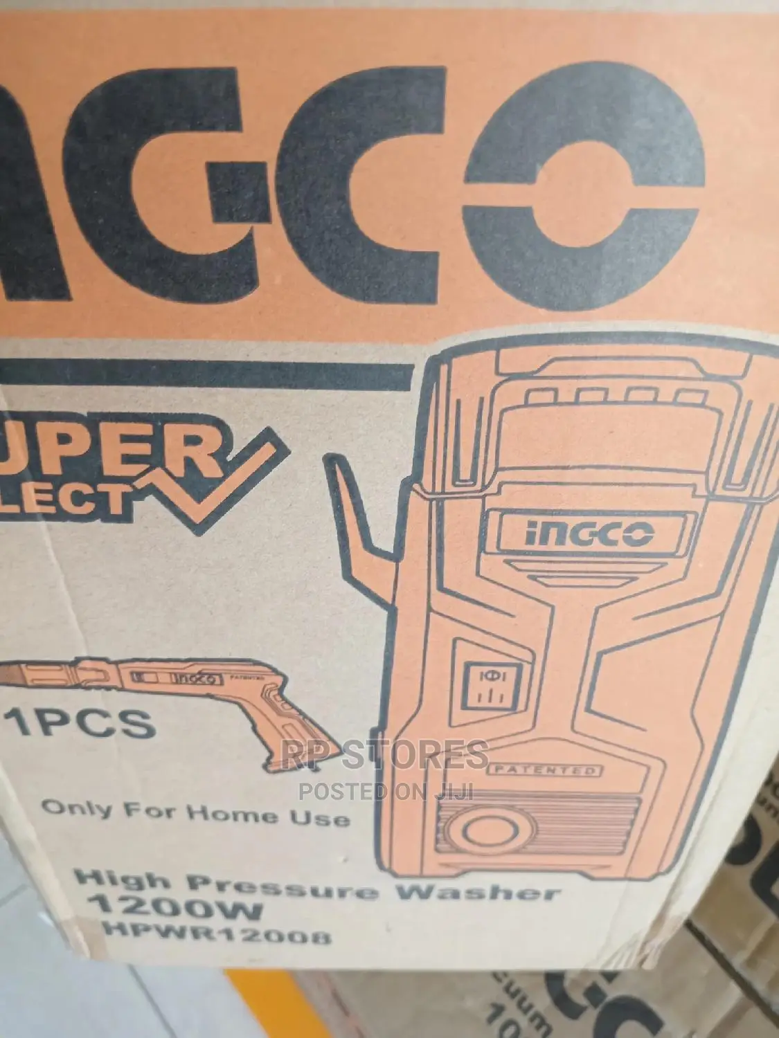 Ingco Portable Pressure Washer