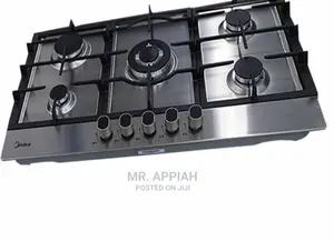 Quality Midea 75G50ME Gas Hob(Auto Ignition)Silver 