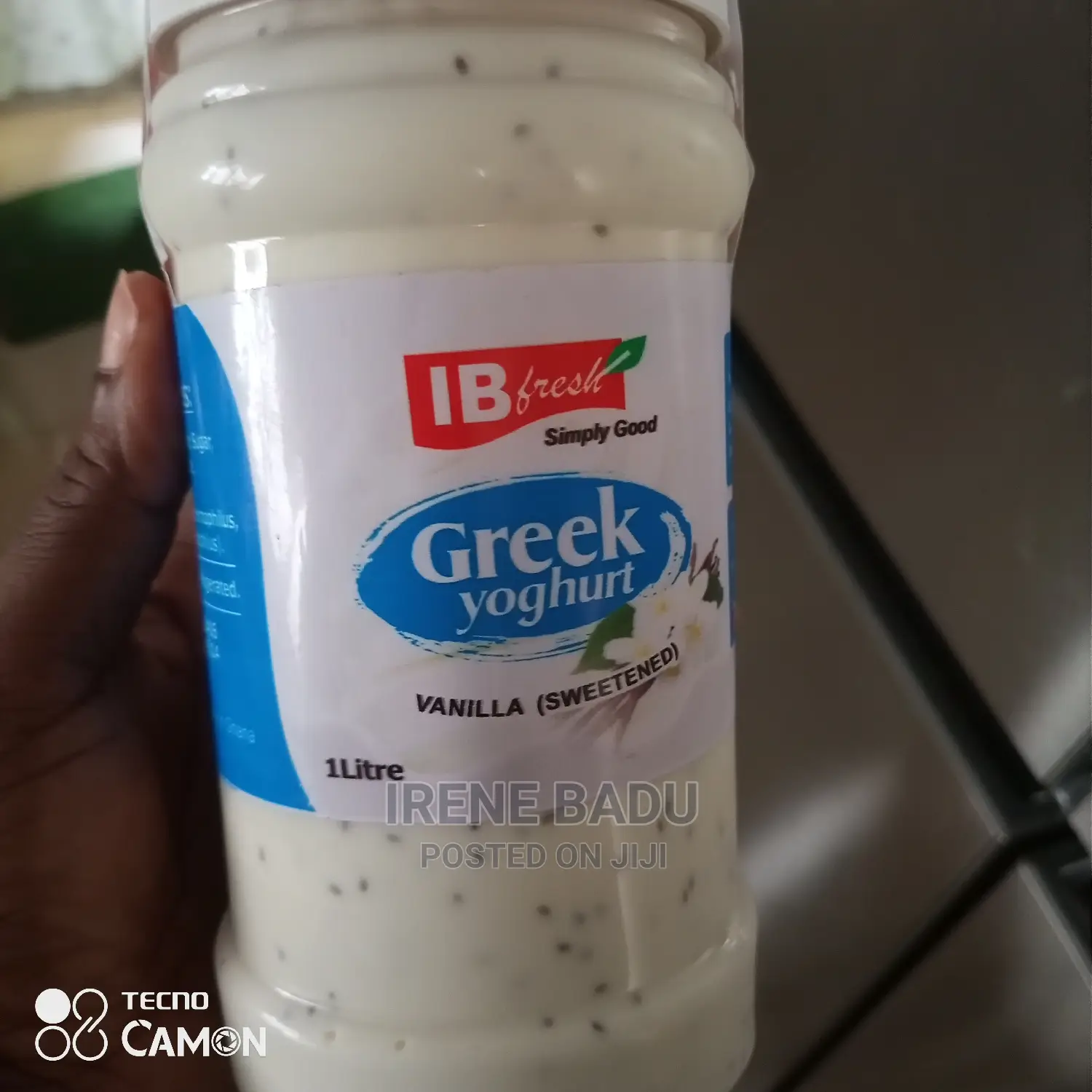 Ib Probiotic Greek Yoghurt
