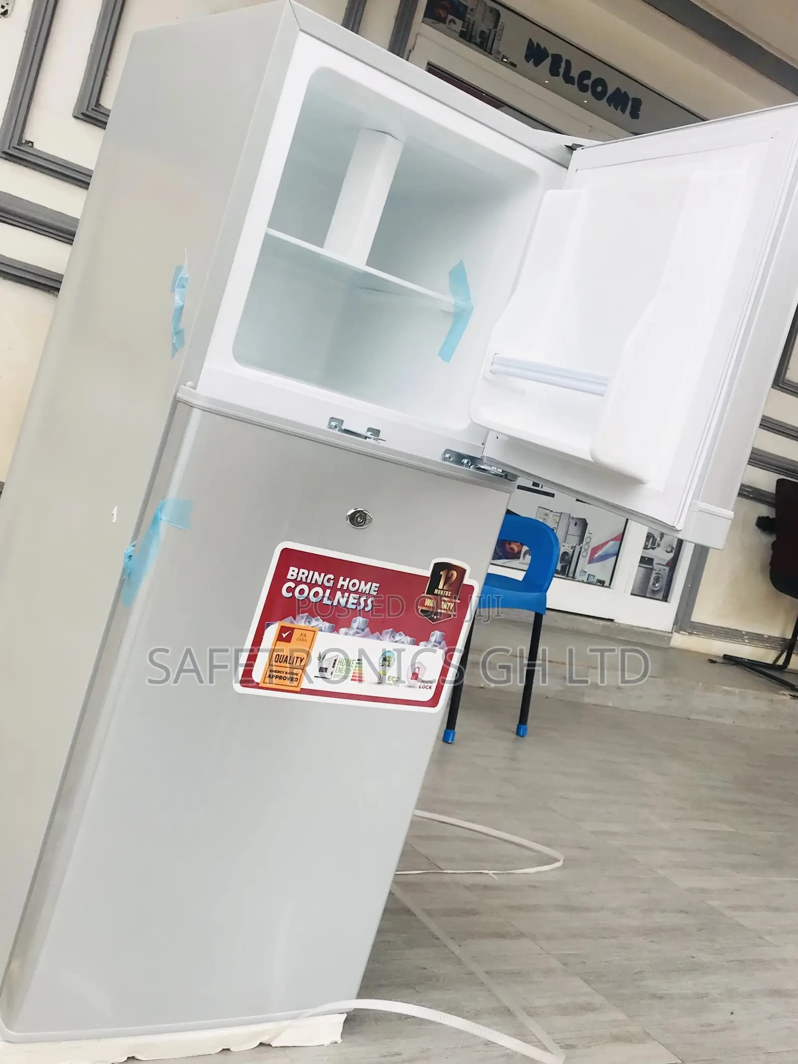 Adjustable Topfreezer Doubledoor Zara-14tm Fridge