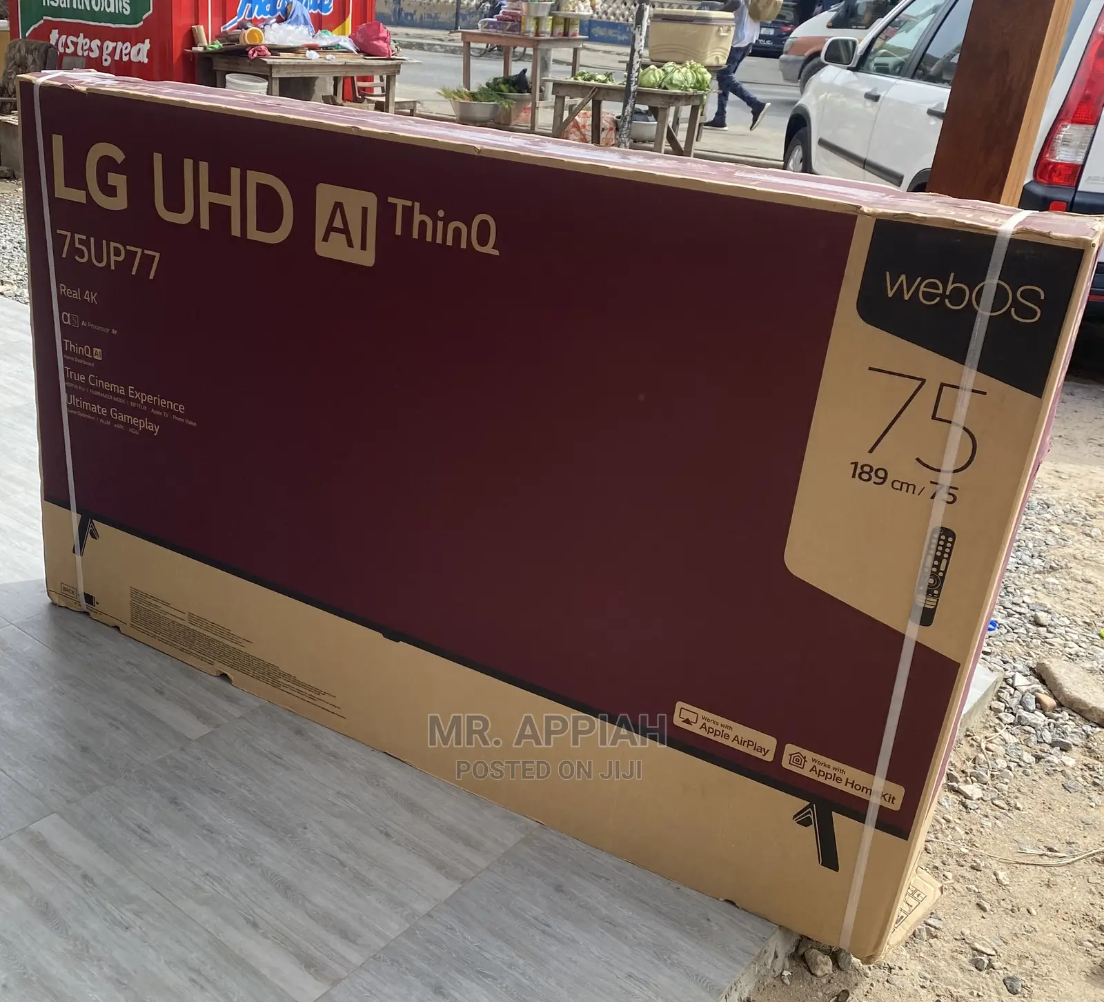 Latest Affordable and Durable LG 75” Uhd Smart Tv 75UP7760.