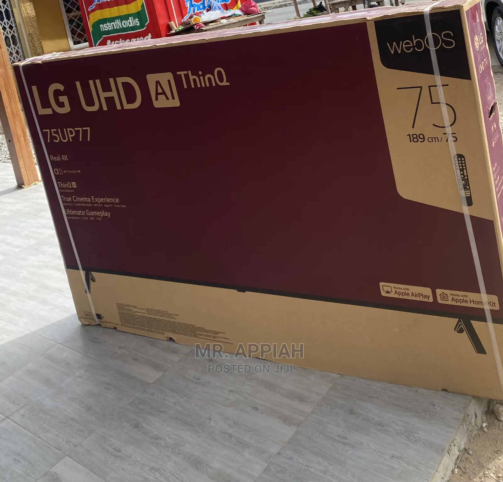 Latest Affordable and Durable LG 75” Uhd Smart Tv 75UP7760.