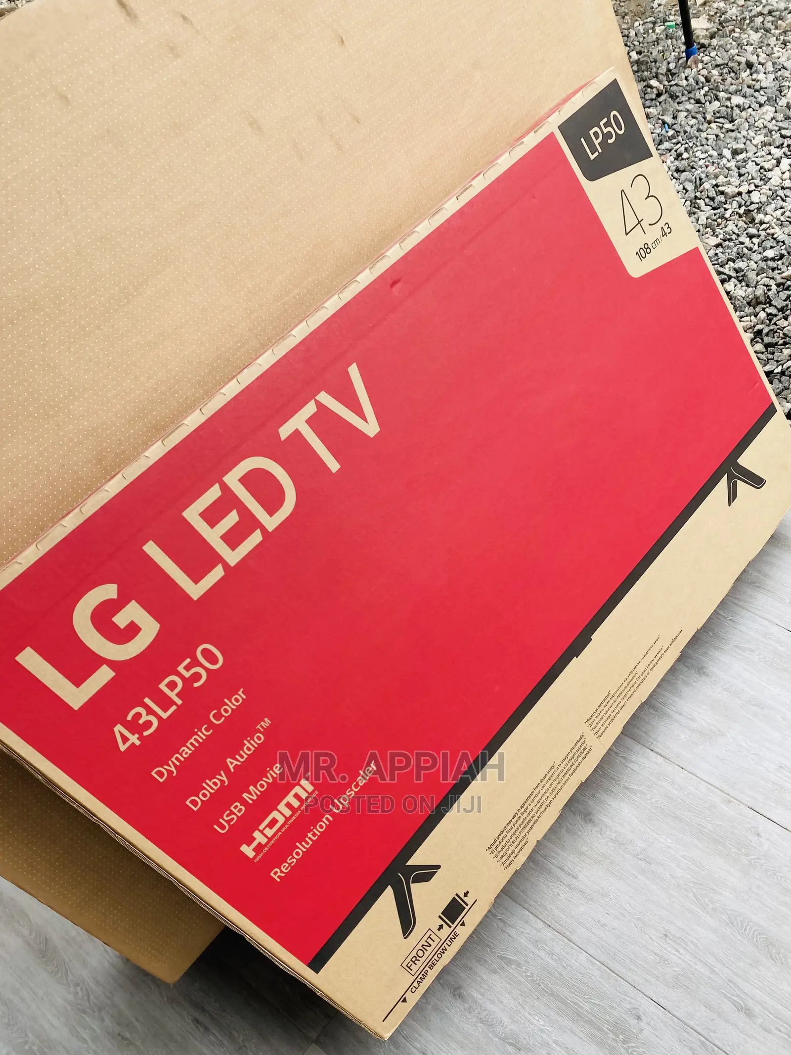 Quality LG 43 Inch Uhd Real LED Tv(Black)