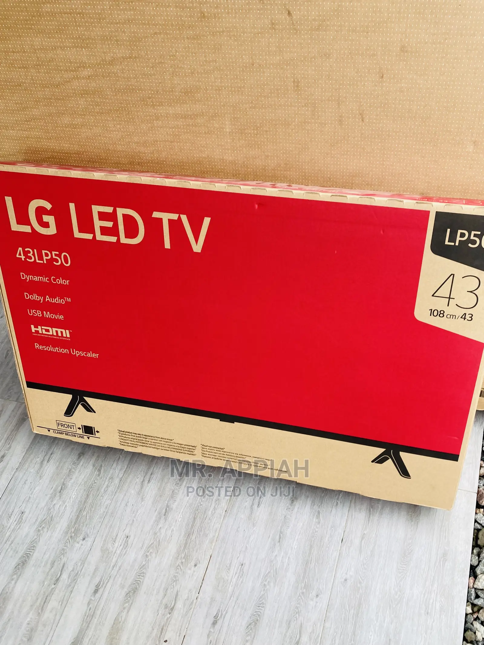 Quality LG 43 Inch Uhd Real LED Tv(Black)