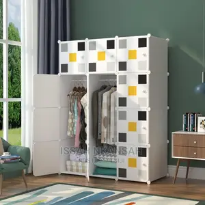 12 Cube Plastic Wardrobe