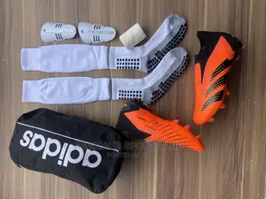 Original Football Boot With Half Hose and Grip Socks