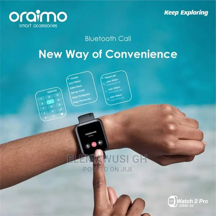 Oraimo Watch 2 Plus BT CALL