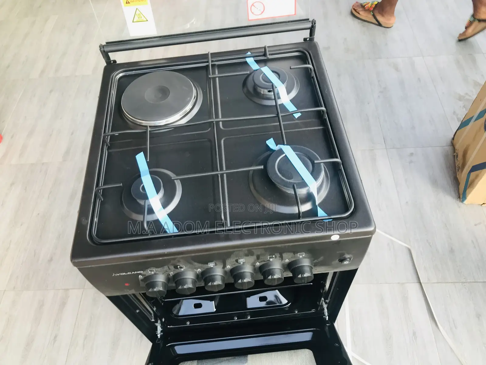 Secure Better Volcano Gas and Electric Cooker(3+1)