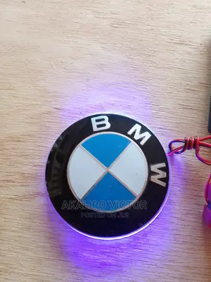 BMW Crown With Blue Light