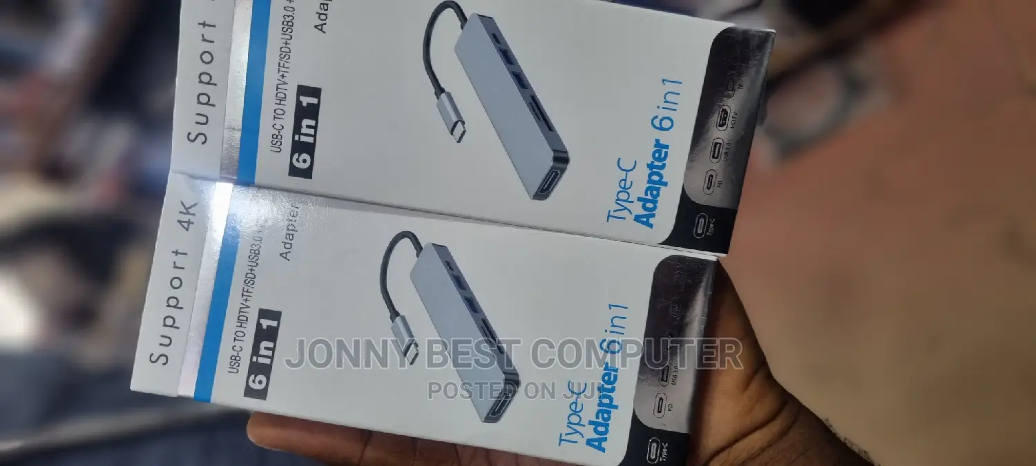 Type C 6 in 1 HDMI Adapter