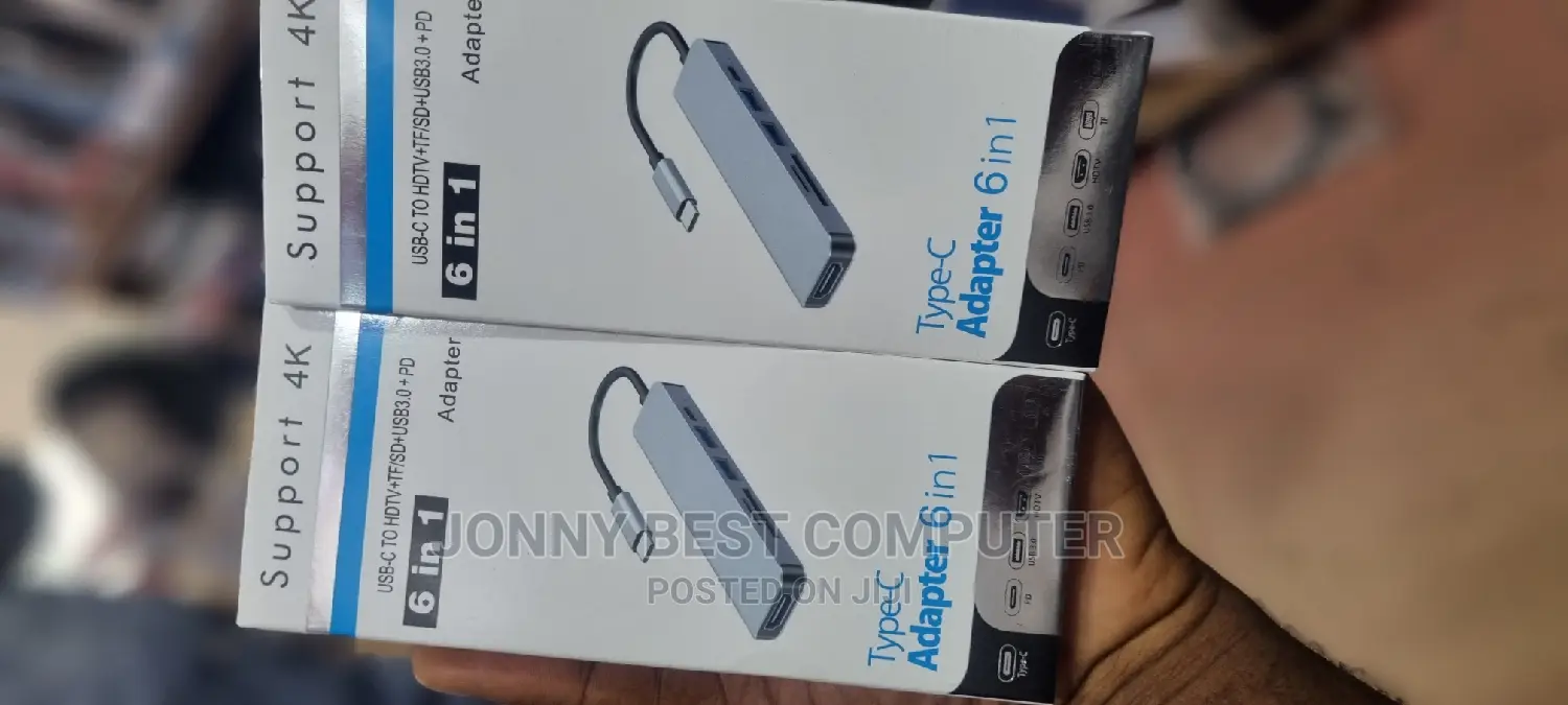 Type C 6 in 1 HDMI Adapter