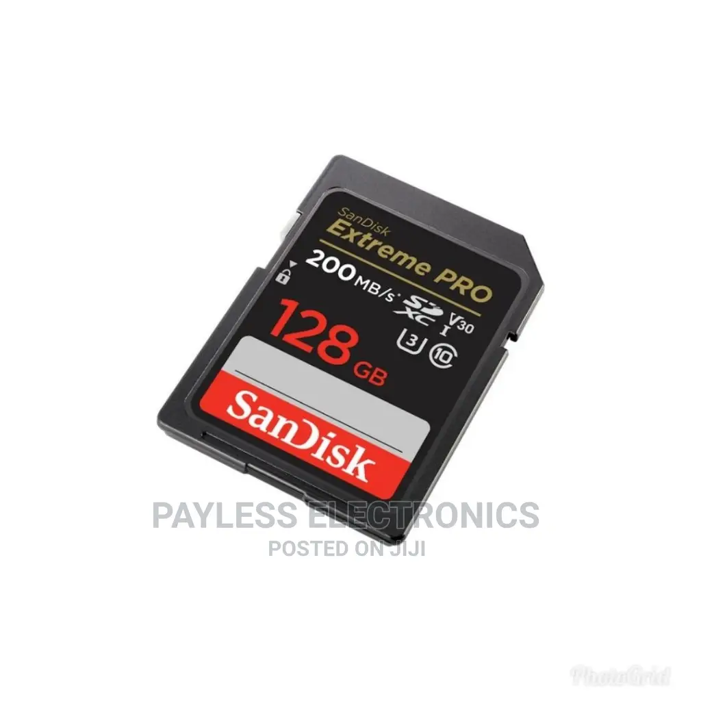 Sandisk 128gb Extreme Pro Camera Memory Card