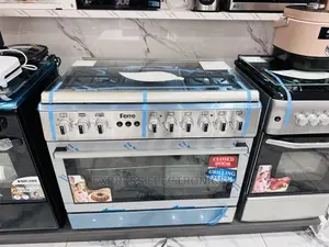 60x90 (6B) 4* 2 Inox Cooker Electric and Gas Oven Grey