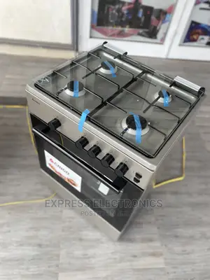 Stay Cool  Chigo 60x60 Gray Auto Ignition, Oven and Grill