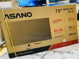 75 Inches Glossy Asano LED UHD Smart Crystal Tv
