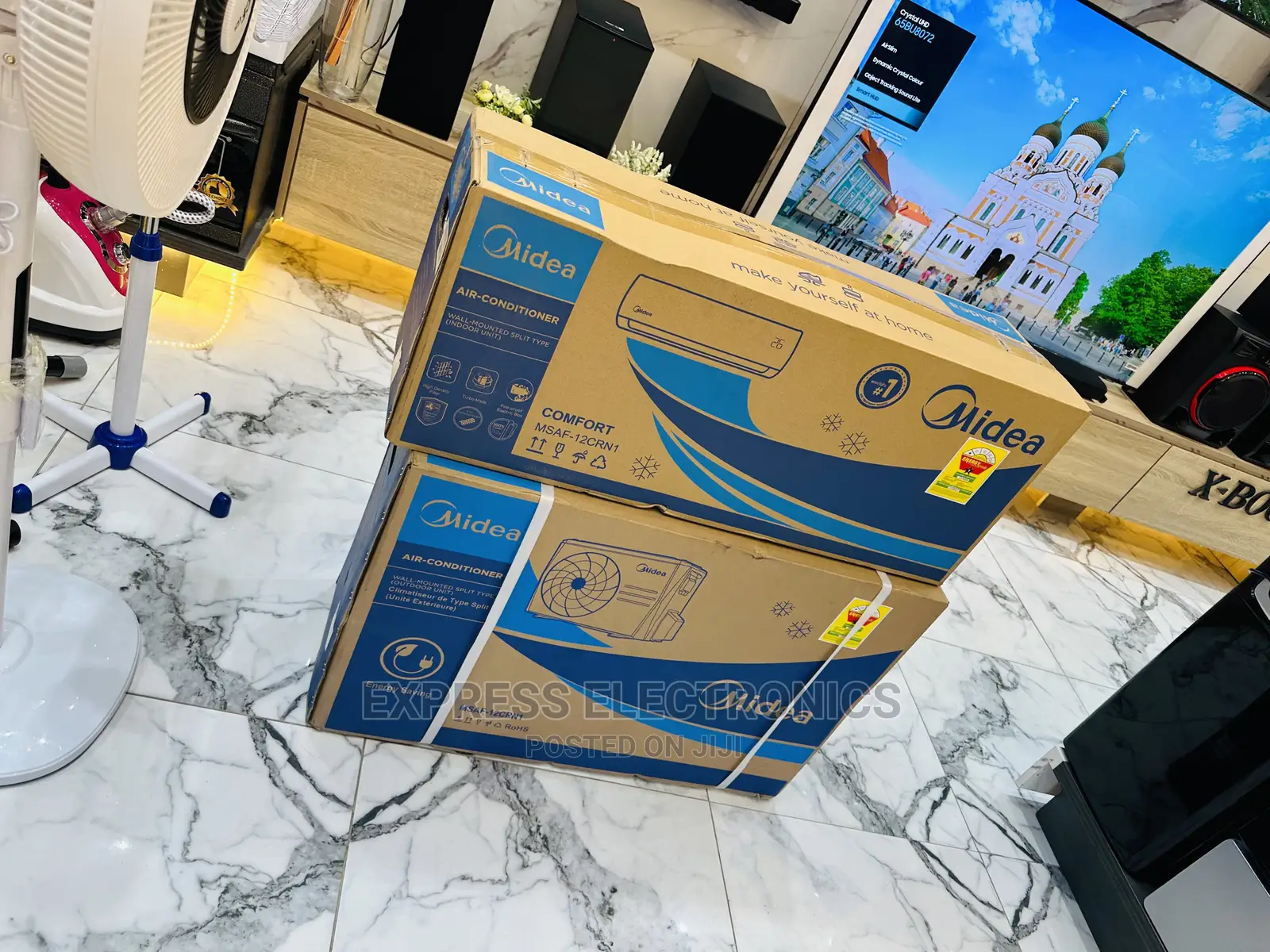 2.0hp Split Inverter Midea White Stay Cool  With