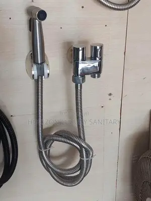 Bidet(Shattaf) With Double Angle Valve