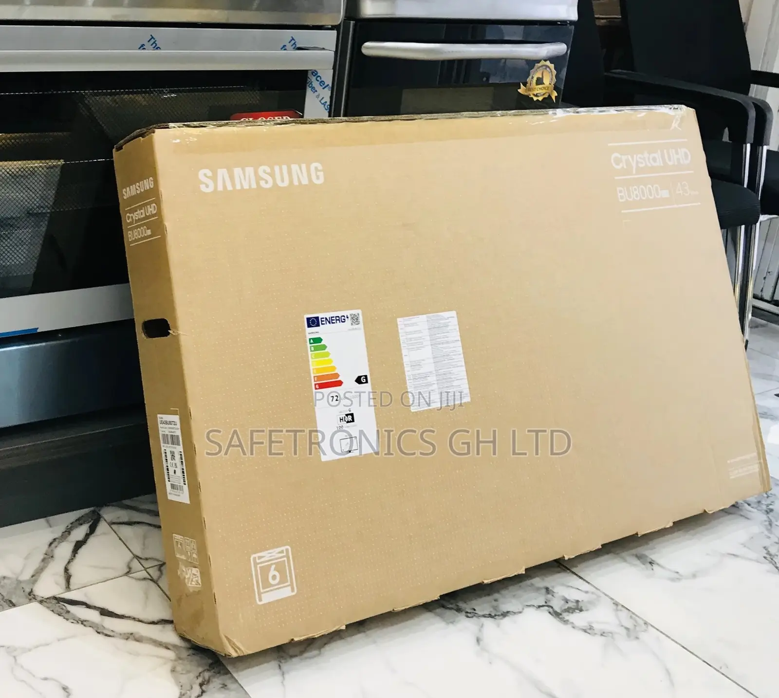 43 Inches Unique Glossy LED Samsung UHD Smart BU80 Tv