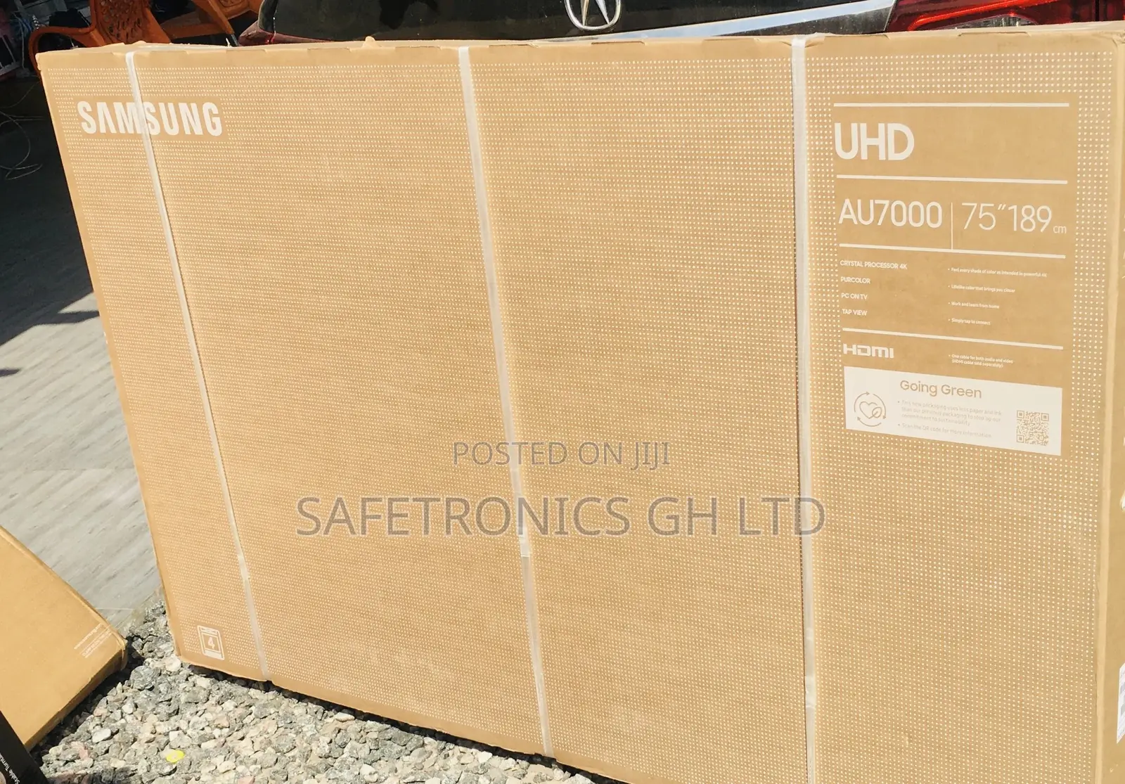 Samsung UHD Crystal AU70 75 Inches Glossy LED Smart Tv