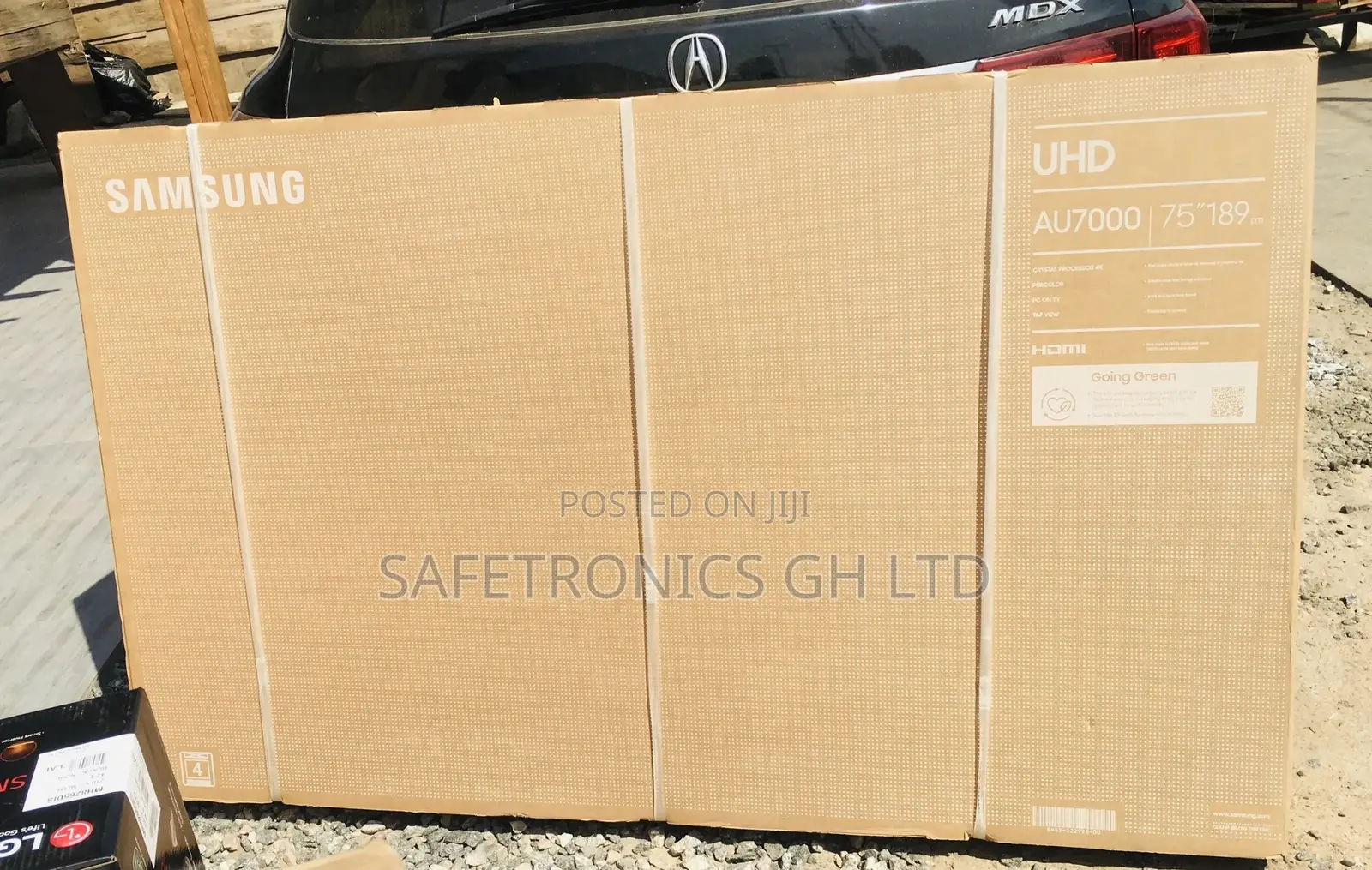 Samsung UHD Crystal AU70 75 Inches Glossy LED Smart Tv