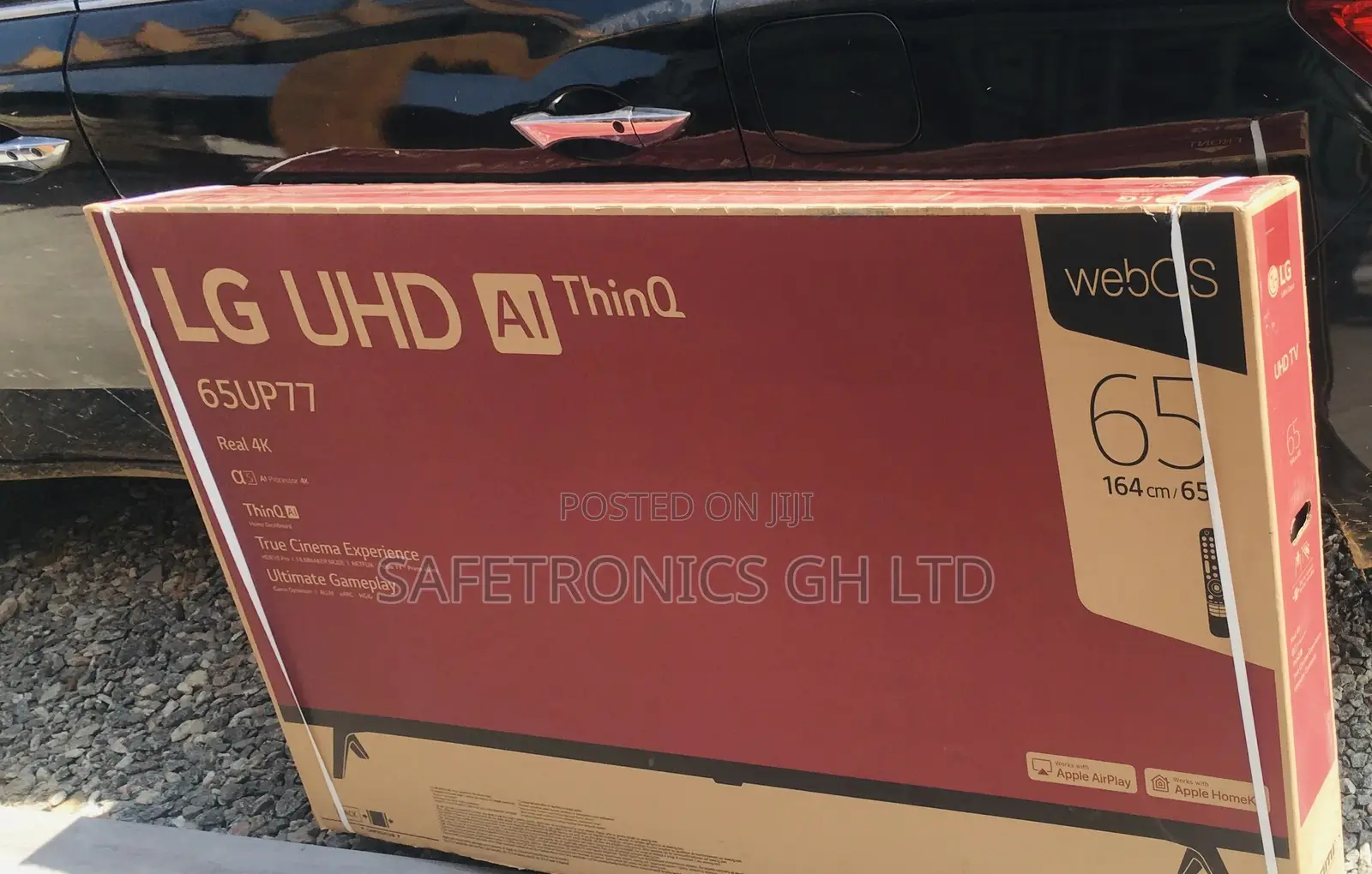  LED Clear LG 65 Inches Glossy UP77 Smart UHD Tv