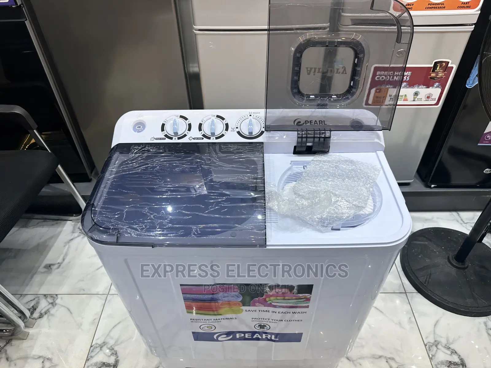 Stay Cool  With Pearl 7kg Washing Machine Topload