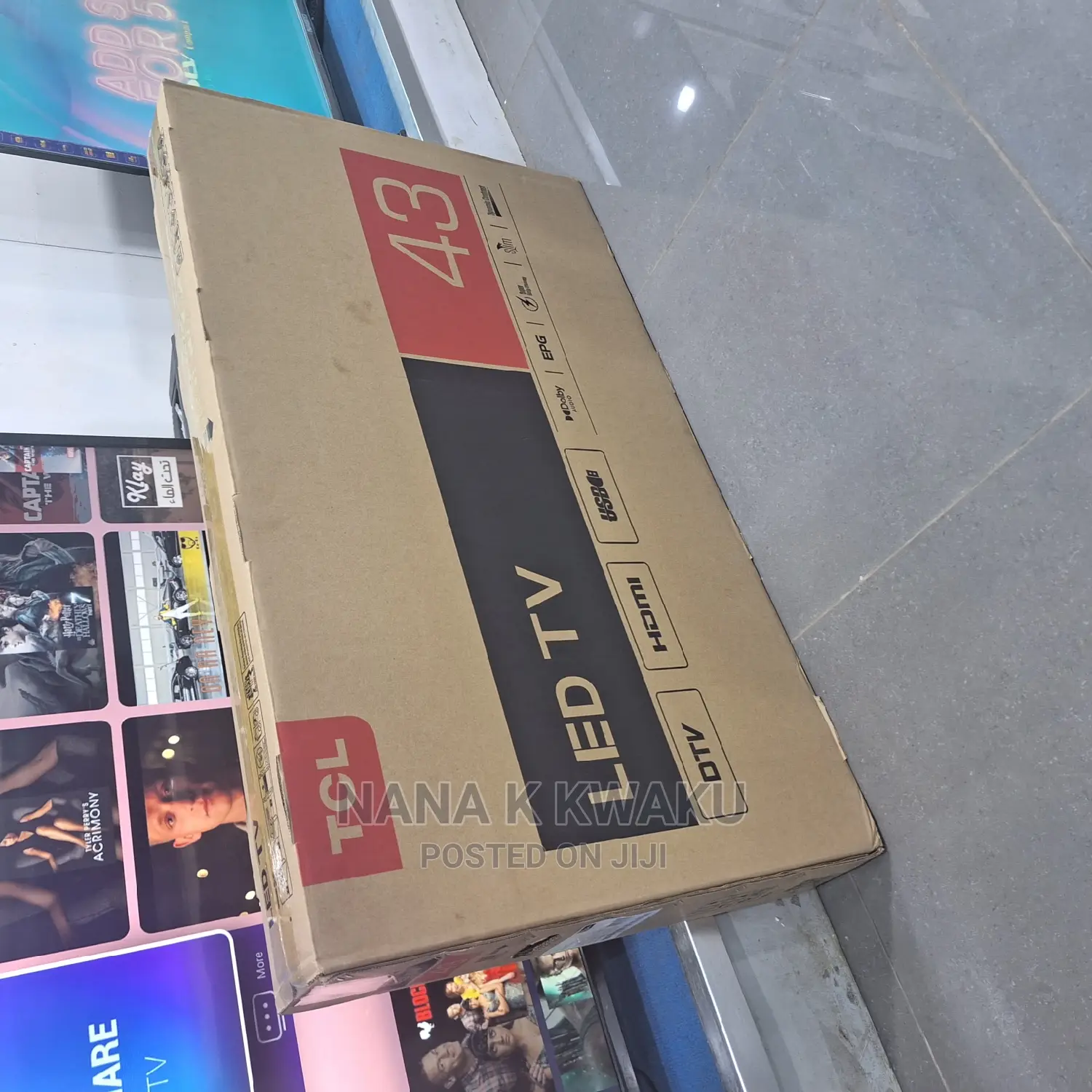 New TCL 43inches Digital Satellite TV