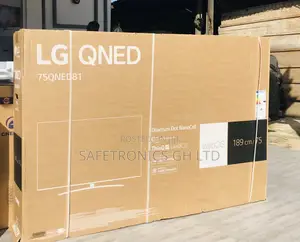 QLED Glossy UHD Smart 75 Inches QNED813 LG Crystal Tv