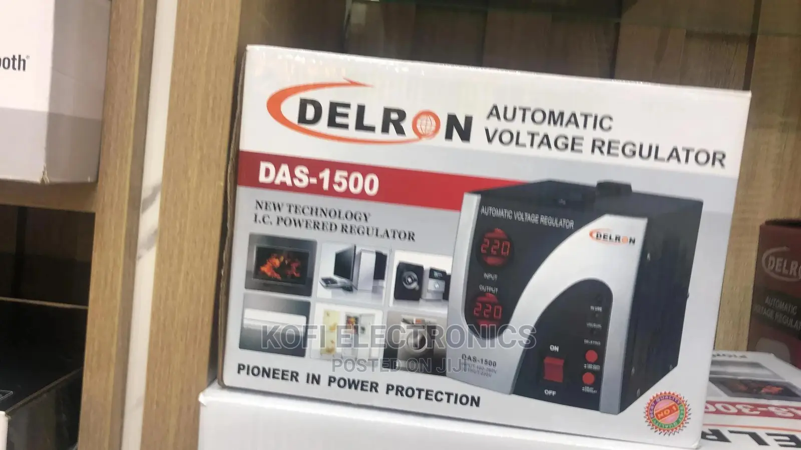 Delron DAS-1500 Automatic Voltage Regulator/Stabilizer