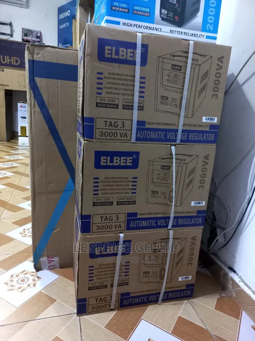 Elbee 3000VA Strong Stabilizer