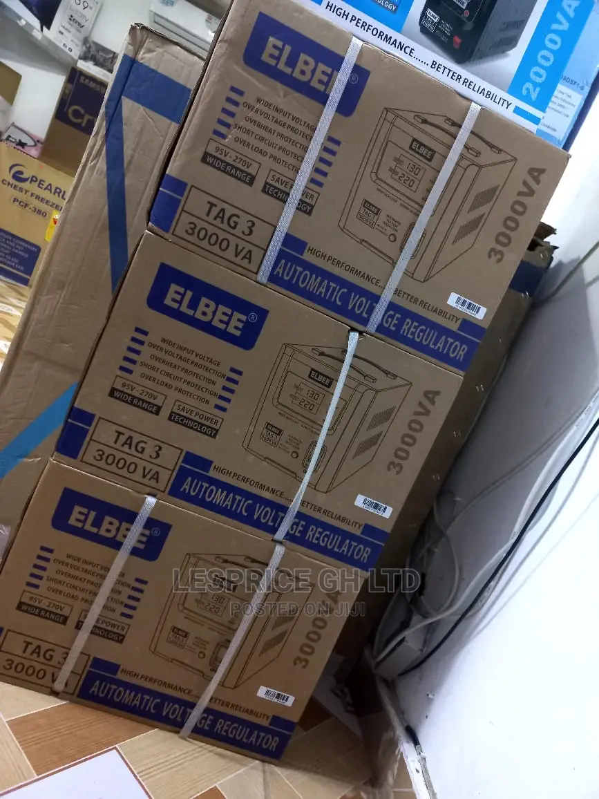 Elbee 3000VA Standard High v. Stabilizer