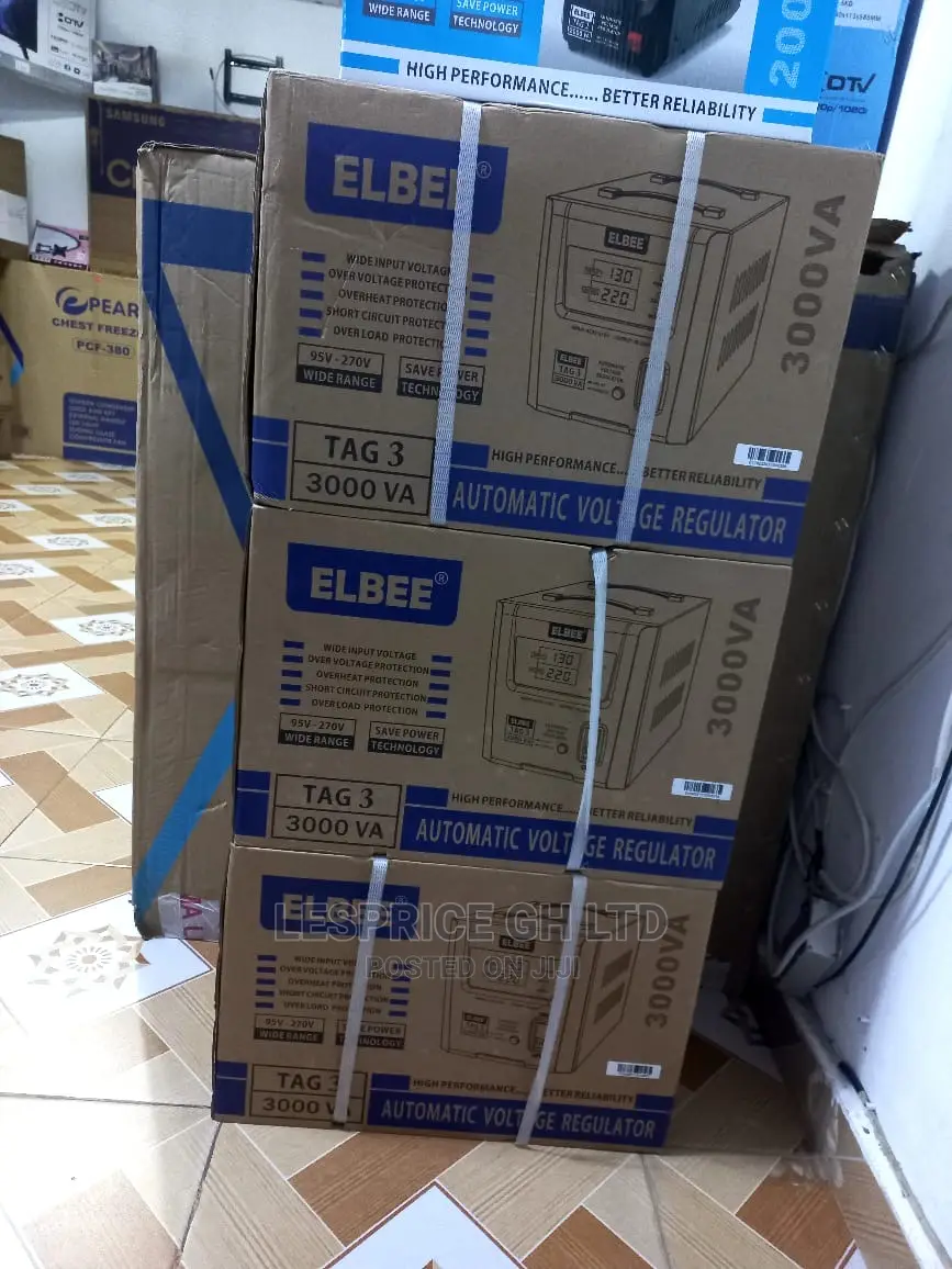 High Voltage Automatic 3000VA Stabilizer
