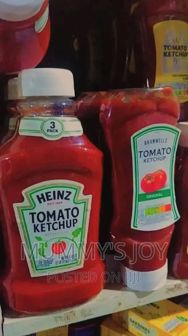 Salad Cream, Mayonnaise, Tomato Ketchup
