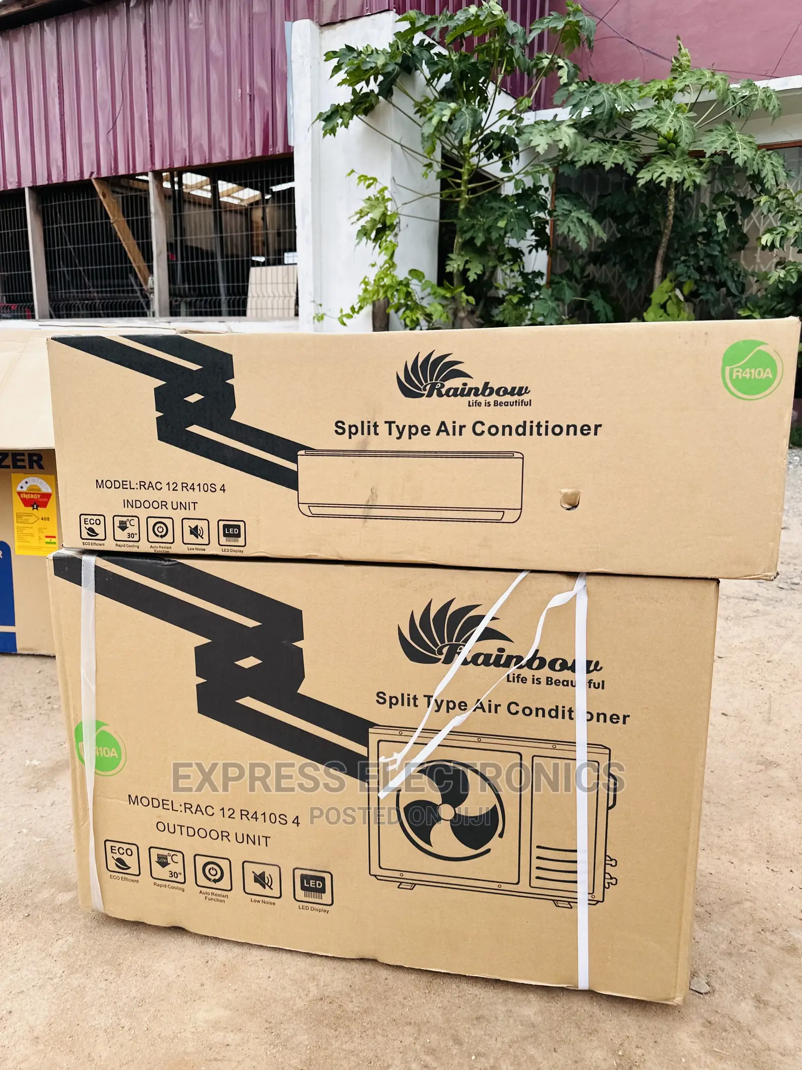 Get Discount on Rainbow 1.5hp Split R410 Gas White