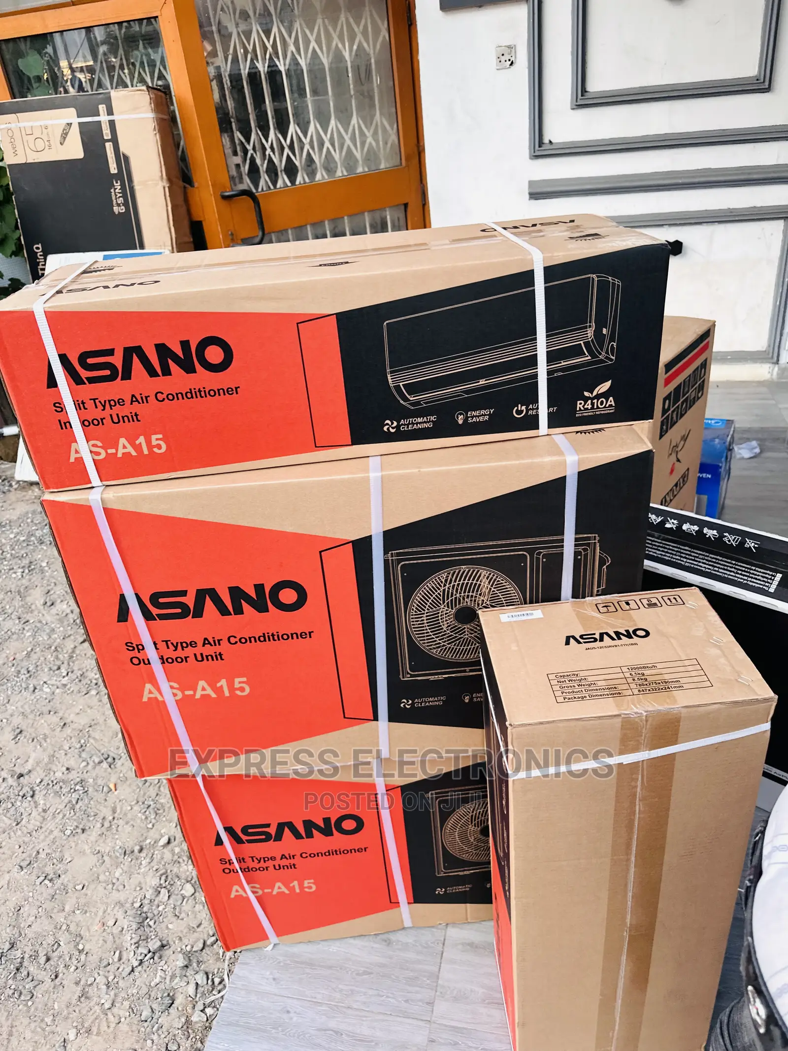 Get the New Asano Split R410 Gas 1.5hp
