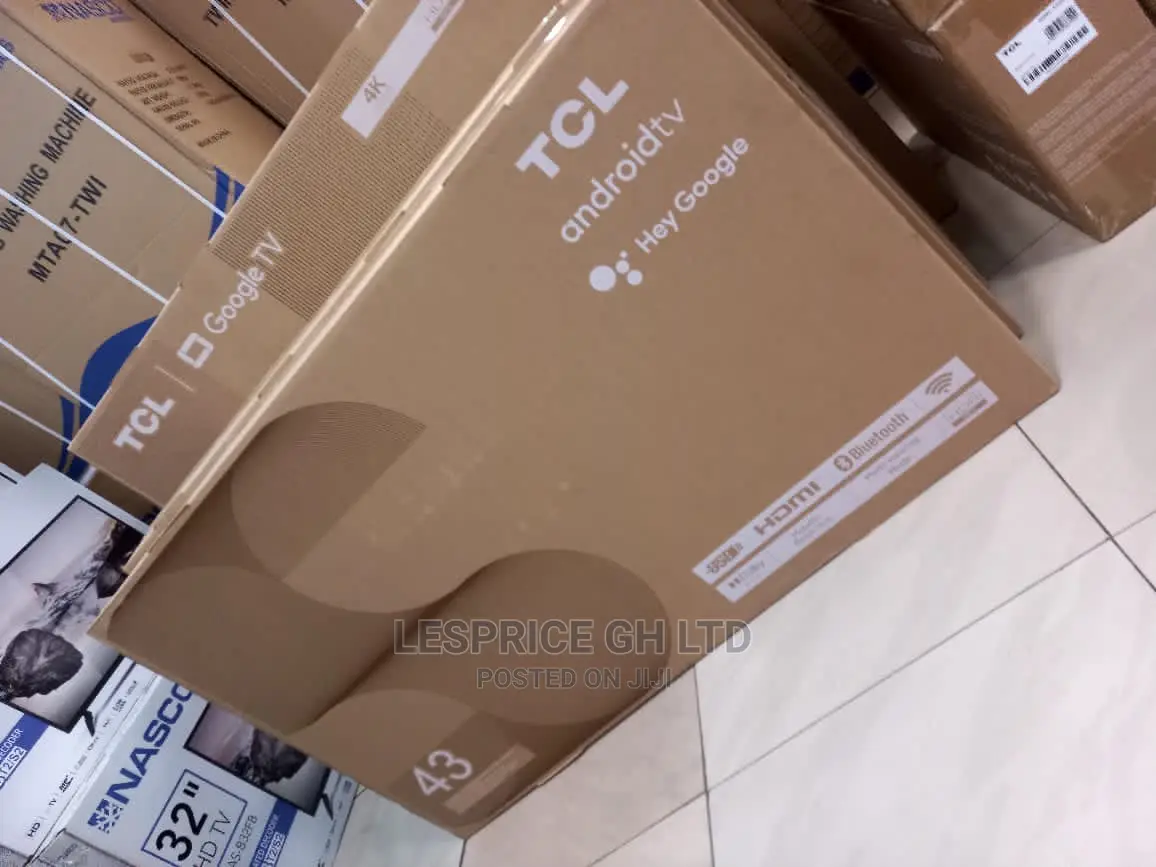 TCL 43” Android Smart Bluetooth TV