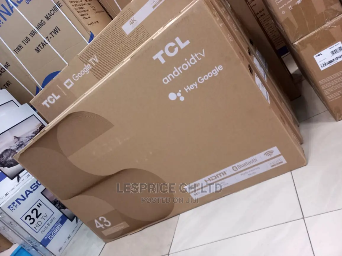 TCL 43” Android Smart Bluetooth TV