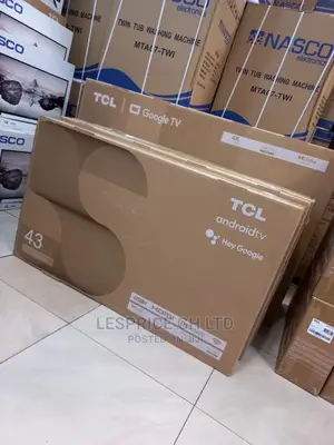TCL 43” Smart Android New TV