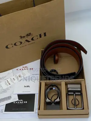 Quality Double Buckle Leather Belts