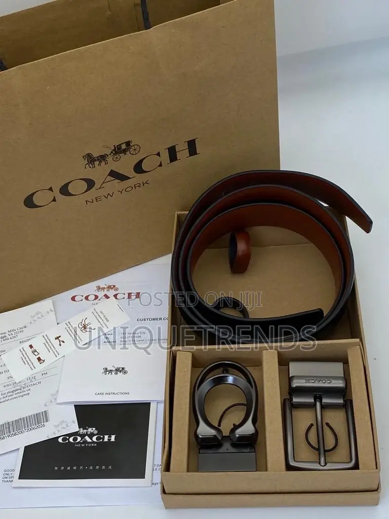 Quality Double Buckle Leather Belts