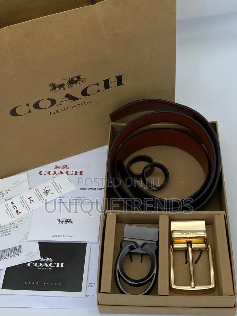 Quality Double Buckle Leather Belts
