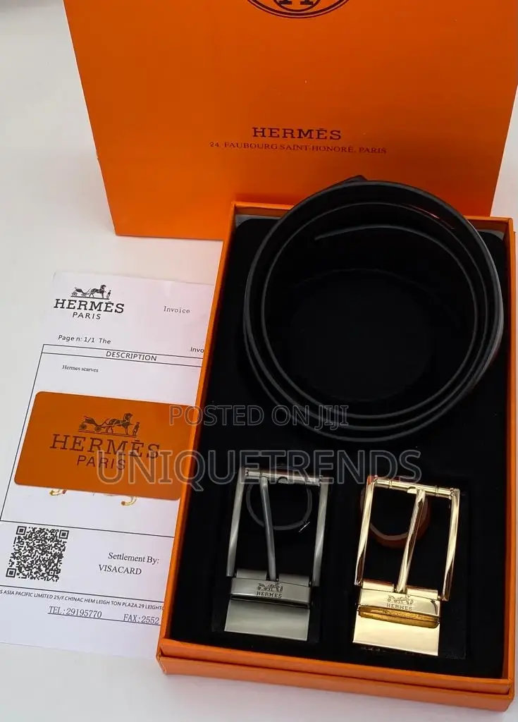 Quality Double Buckle Leather Belts