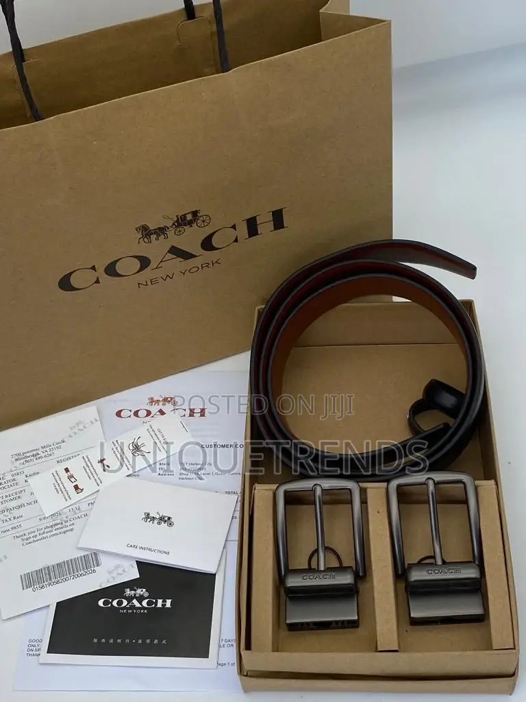 Quality Double Buckle Leather Belts