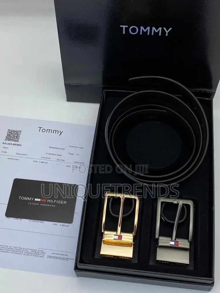 Quality Double Buckle Leather Belts