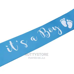 It's A Girl / Boy Sash / Mom To Be / Welcome