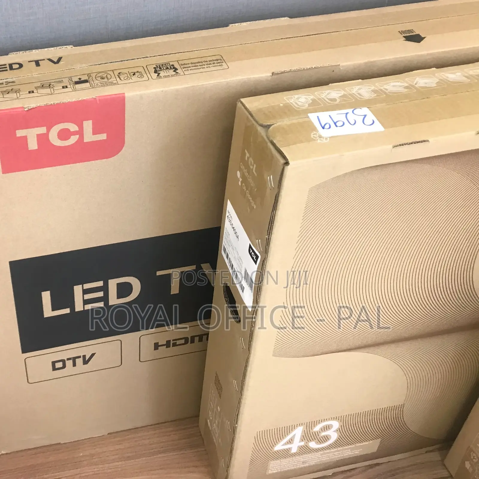 TCL 43 Inch FHD Smart Android TV 43S5400A – Black